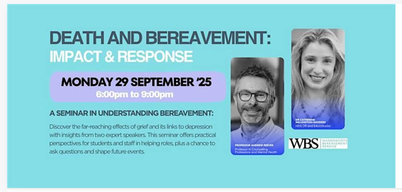 WBS Death and Bereavement seminar