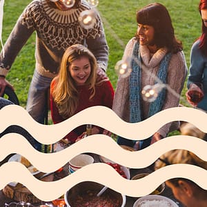 Charity campaigns: How to craft compelling campaigns. Photo of people at a garden party.